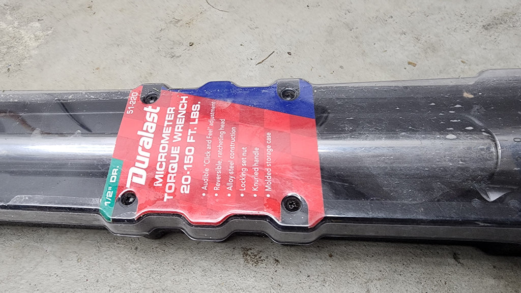Duralast 1/2in Drive Torque Wrench. New never open or used