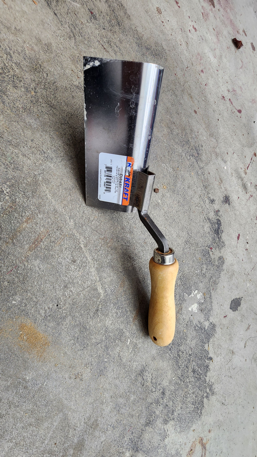 Kraft tool. Concrete outside corner 5 inch