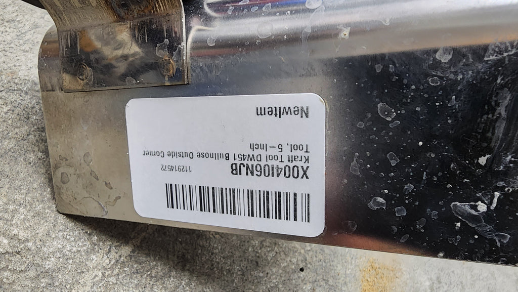 Kraft tool. Concrete outside corner 5 inch