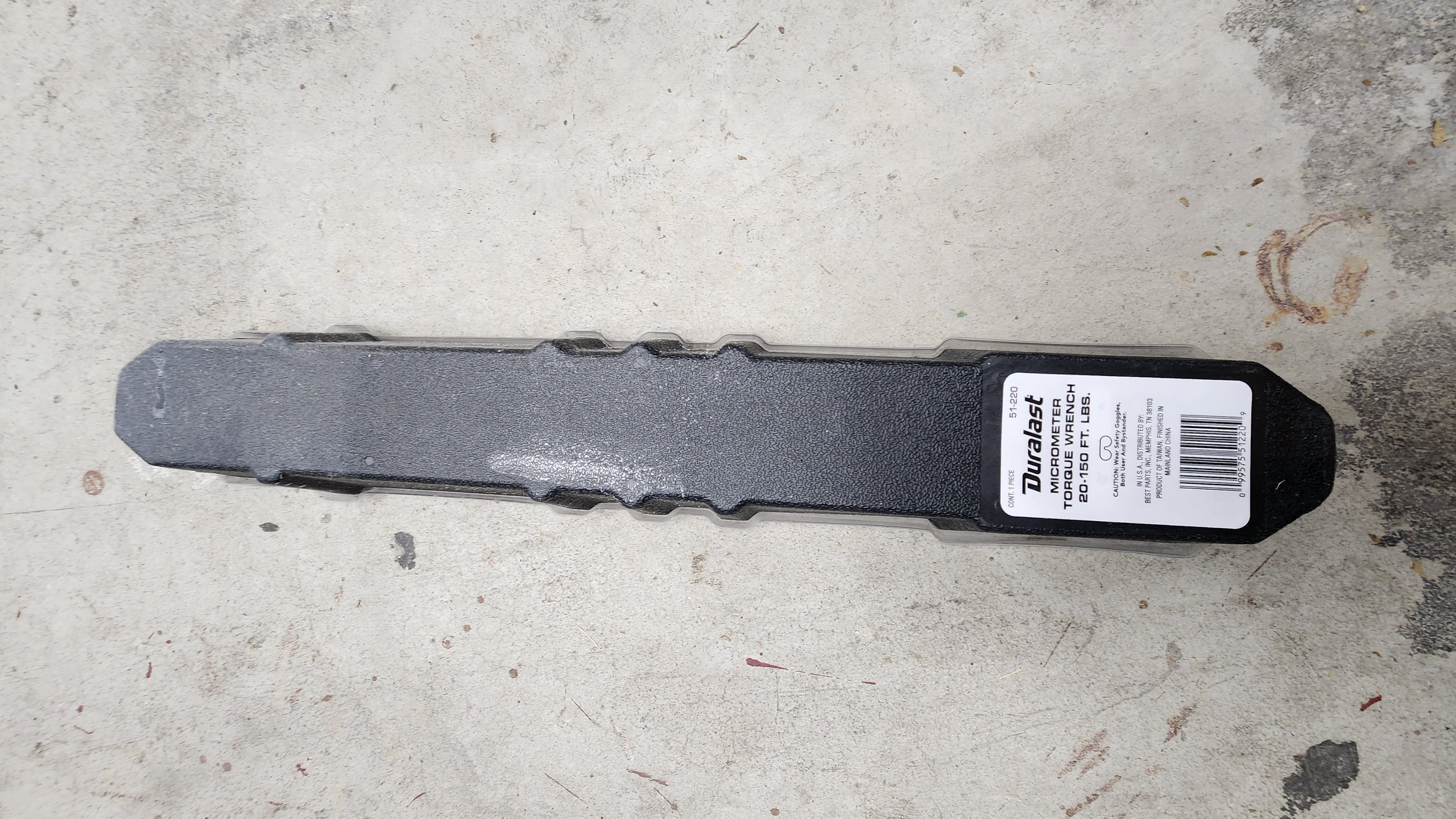 Duralast 1/2in Drive Torque Wrench. New never open or used